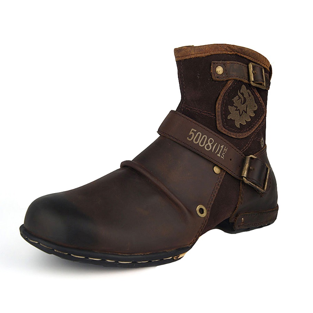 

2021 Zone Autumn/winter Genuine Shoes High Heel Male Leather Boots Bottespour Hommes Zapatoshombre Aewy, Black with fur