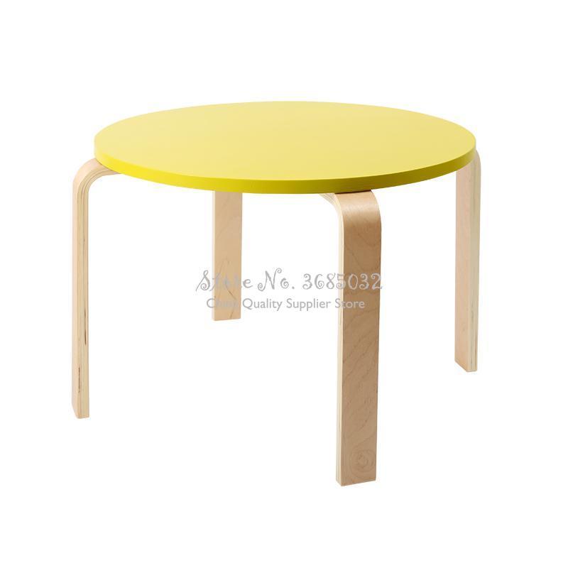 

D,Fashion Creative Children's Table & Chair Solid Wood Kids Furniture Change Shoe Stool Multicolor toddler chairs