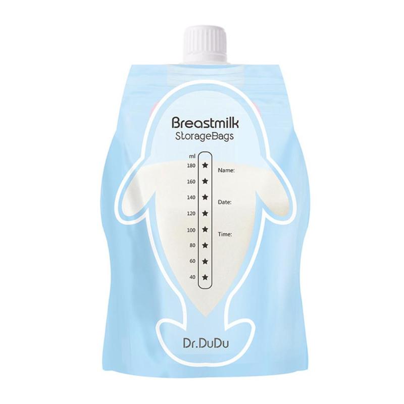 

GloryStar 30Pcs 180ml Baby Supplement Bag Breast Milk Storage Bag (Without Interfaces)