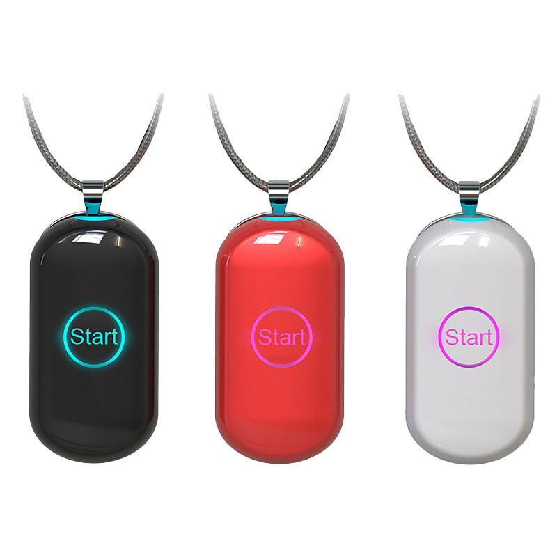 

2 Pcs Hanging Neck Air Purifier Wearable Mini Portable USB Rechargeable Negative Ion Generator Air Purifier