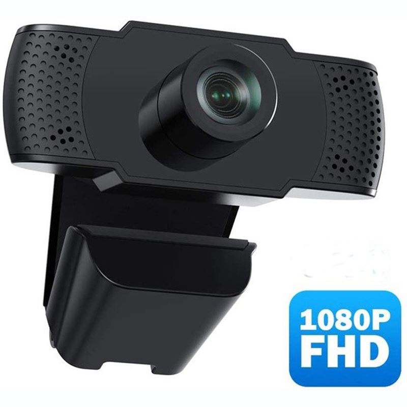 

USB Camera 1080P HD Live Computer Camera Free Drive With Microphone Webcam Comes With Speaker Auto Focus Plug and Play