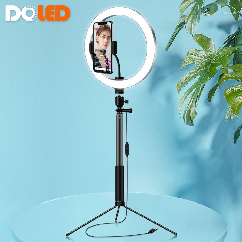 

LED Ring Light for Selfie Beauty Circle Lamp with Tripod Stand Phone Holder for Makeup Photo Video Live Stream on YouTube TikTok1