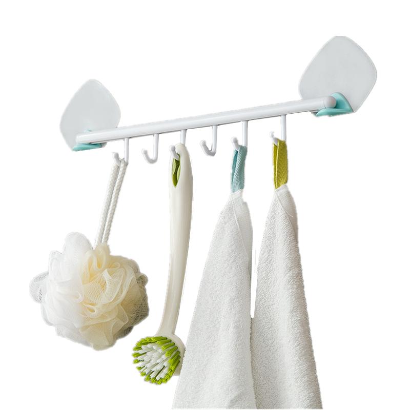 

Strong Sticky Hooks Wall Cabinet Hook Bathroom Kitchen Door Hanging Rack Self Holder Hanger Towel Clothes Hanging Organizer