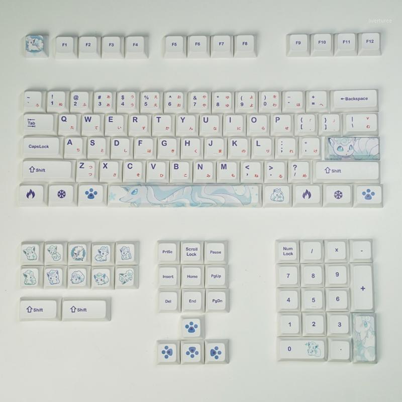 

Japan Anime Design PBT Keycaps For Cherry Mx Switch Mechcanial Faming Keyboard XDA Profile Japanese Character Keycaps1