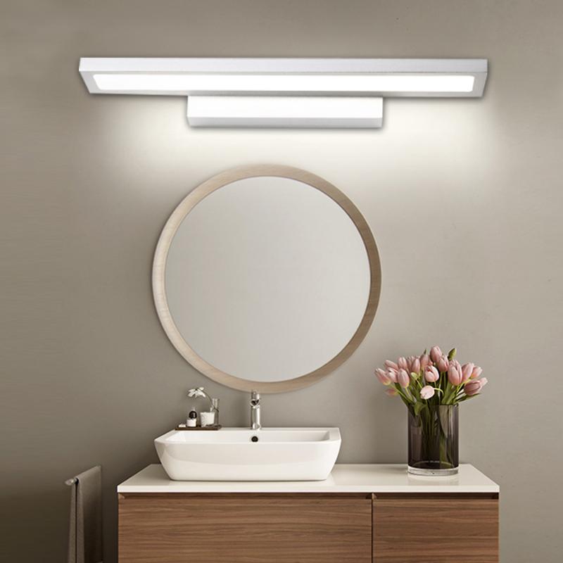 

25CM / 40CM / 55CM modern minimalist LED aluminum lamp bedside lamp wall room bathroom mirror light direct creative aisle