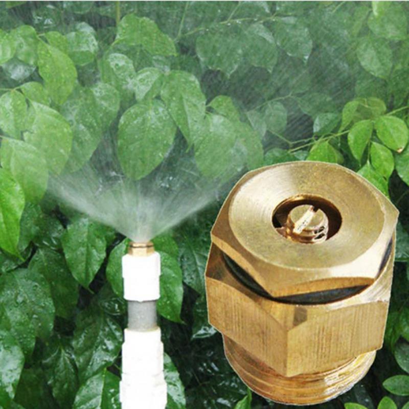 

DIY Water Spray Nozzle Garden Sprinkler Atomization Nozzle Water Control Sprayer Micro Drip Irrigation Plant Self Garden, As picture