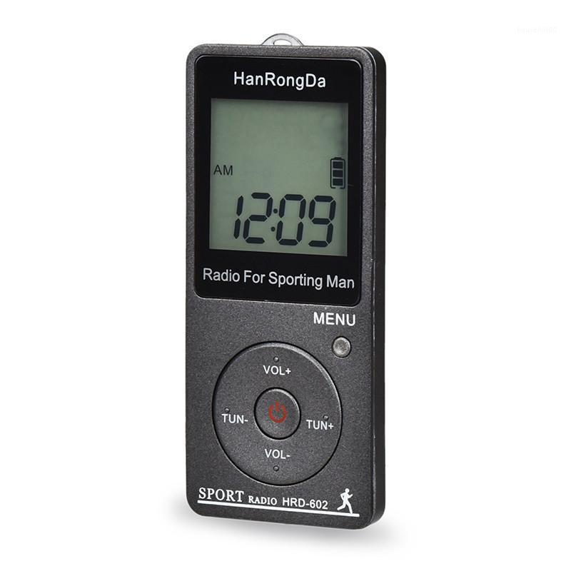 

2020 portable radio frequency receiver FM/AM/AIR radio world with w/LCD display lock button pocket and earphones1