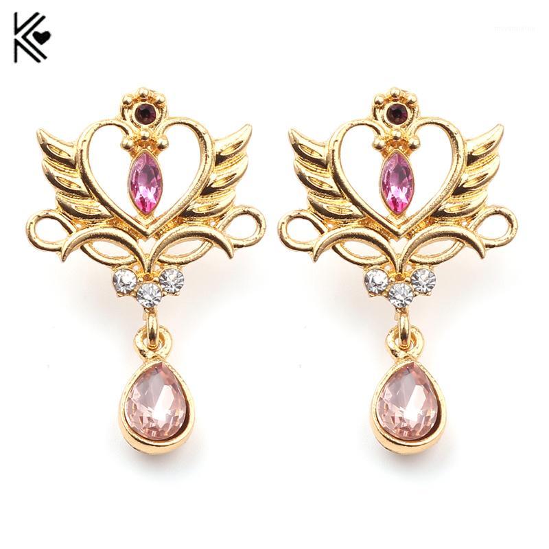 

Fashion Jewelry Japenese Anime Sailor Moon Earrings Cosplay Princess Queen Serenity Tiara Drop Earring For Women Girls Xmas Gift1