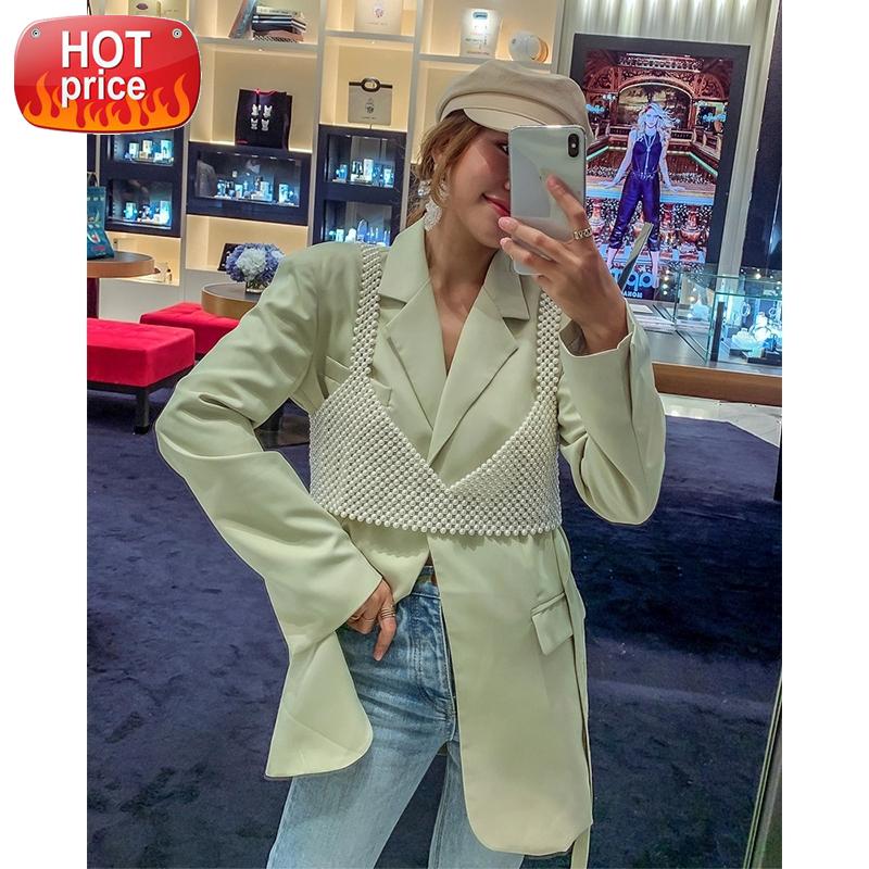 

New Fashion Shiny Diamonds See Through Camis V Neck Backless Spaghetti Strap Hollow Out Celebrity Nightclub Crop Top For Women #cy5h, White