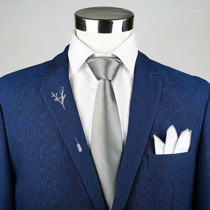 

11 Colors White Sliver Men's Ties Hanky Set Silk Neck ties For Men Gift Wedding Party Business Corbatas Para Hombre Mens Tie1