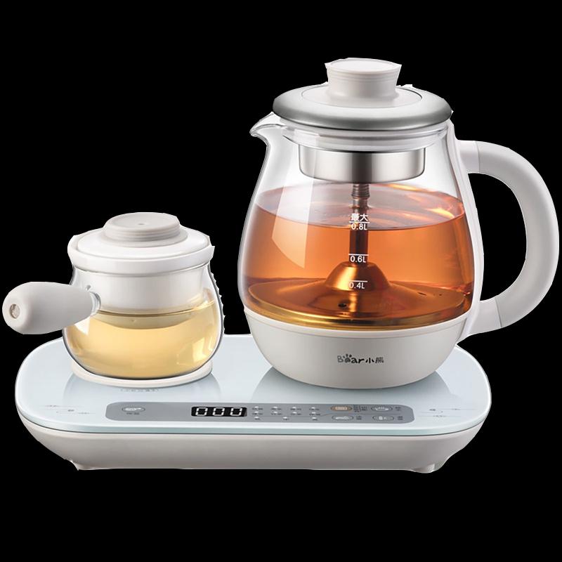 

600W 220V 0.8L Maker Glass Fully Automatic Steam Health Electric Heating Home Brewing Teapot
