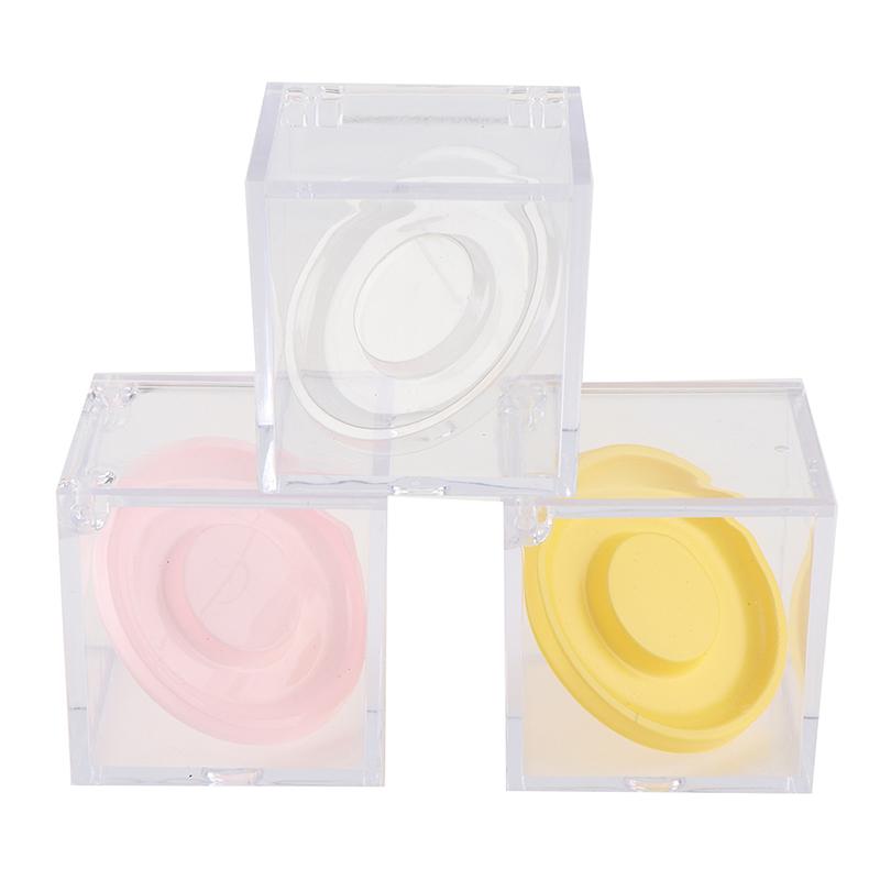 

2020 New Arrival Crystal Clear Lash Box For 25mm 27mm Dramatic Mink Lashes Empty Clear Square Lashes Packaging