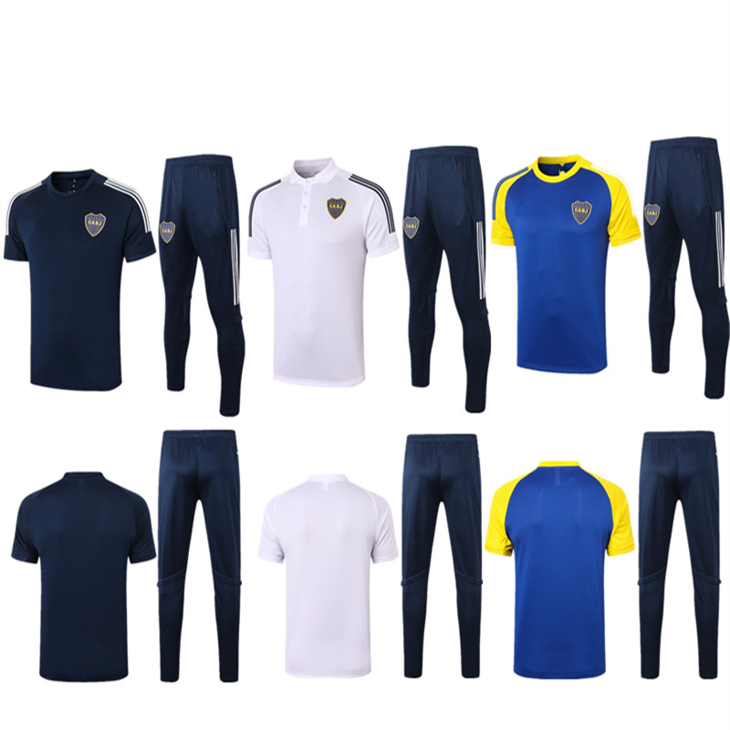 

2020 Boca Juniors Football Jersey CARLITOS TEVEZ MARADONA Short Sleeve Suit DE ROSSI SALVIO ABILA Men's Jersey Short Sleeve POLO Suit Unifor, Yellow