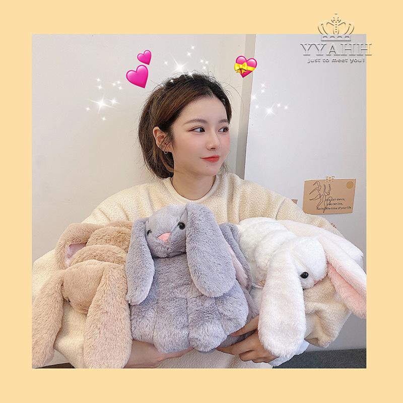 

Korean Version of Cotton Gloves, Winter Cute with Furry Thick-animal Hanging Neck Cartoon Warm Gloves