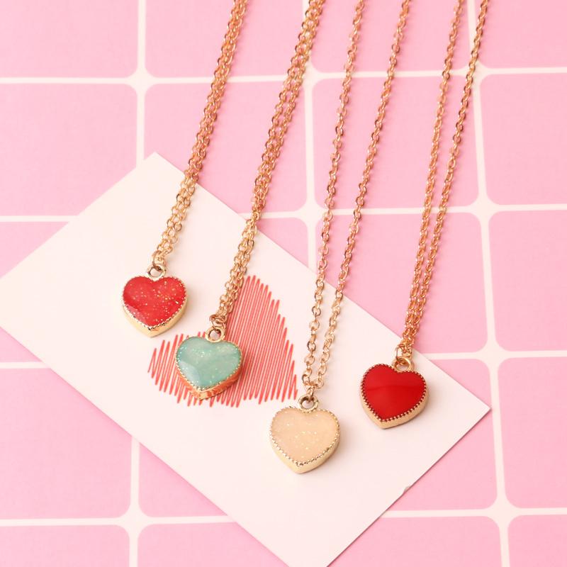 

DAIHE Fashion Necklaces 2020 Love Women's Neck chain Kpop Heart Aesthetic Choker Female Chain