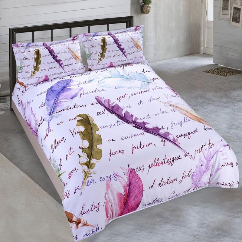 

Love Letter 3D Bedding Duvet Cover Set Queen King Size with Pillowcase, Music cat
