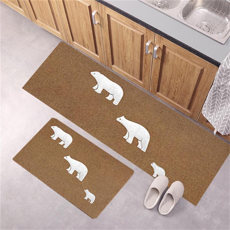 

Fuwatacchi Kitchen Carpet Mats Parlor Bath Home Hallway Doormat Tapete Absorbent Living Room Floor Mats Bedroom Rugs Tapis Salon, Jjdt29001