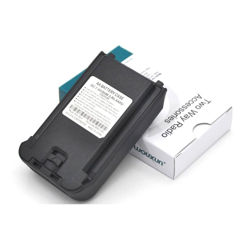 

Wouxun Original 5xAA Battery Case Pack Handbags Pack for Wouxun KG-UV8D / KG-UV8D Plus / KG-UV8E Radio Walkie Talkie