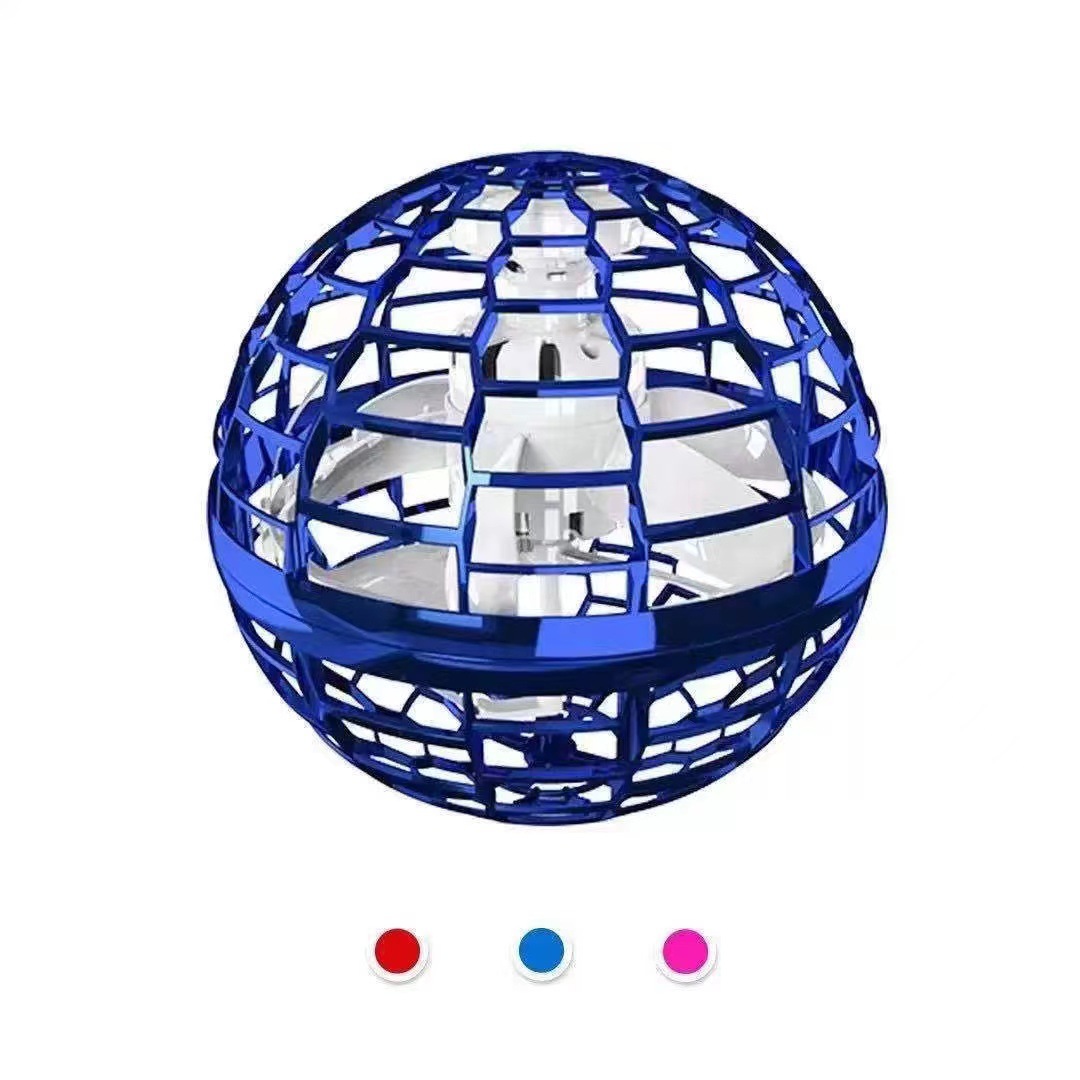 

Flying Ball Toys, Rotating Soaring Galaxy UFO Drone, Magic LED Lights Fidgets Toy Gifts for Kids Adults