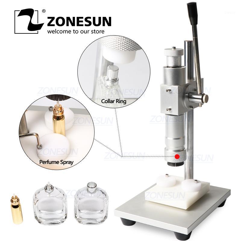 

ZONESUN Manual Crimping Machine Perfume Crimper Capper Metal Collar Cap Press Capping Machine Spray Crimper Seals1