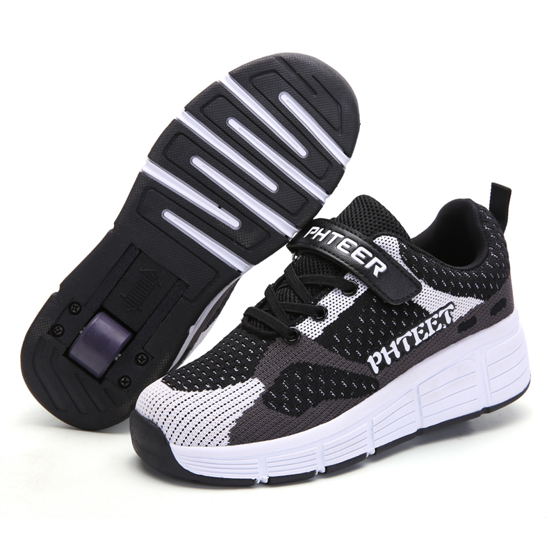 RISRICH Kids Roller Skates Shoes For Toddler Boy Girl Children Tennis