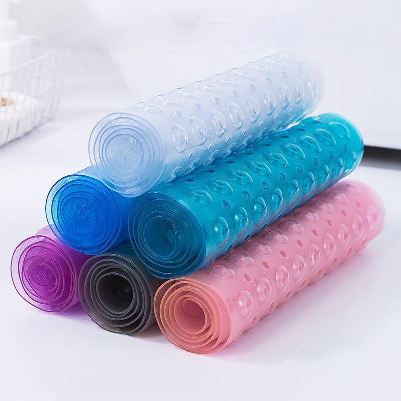 

Bath Mats 40*100cm PVC Bathroom Non-slip Mat Shower Suction Cup Floor