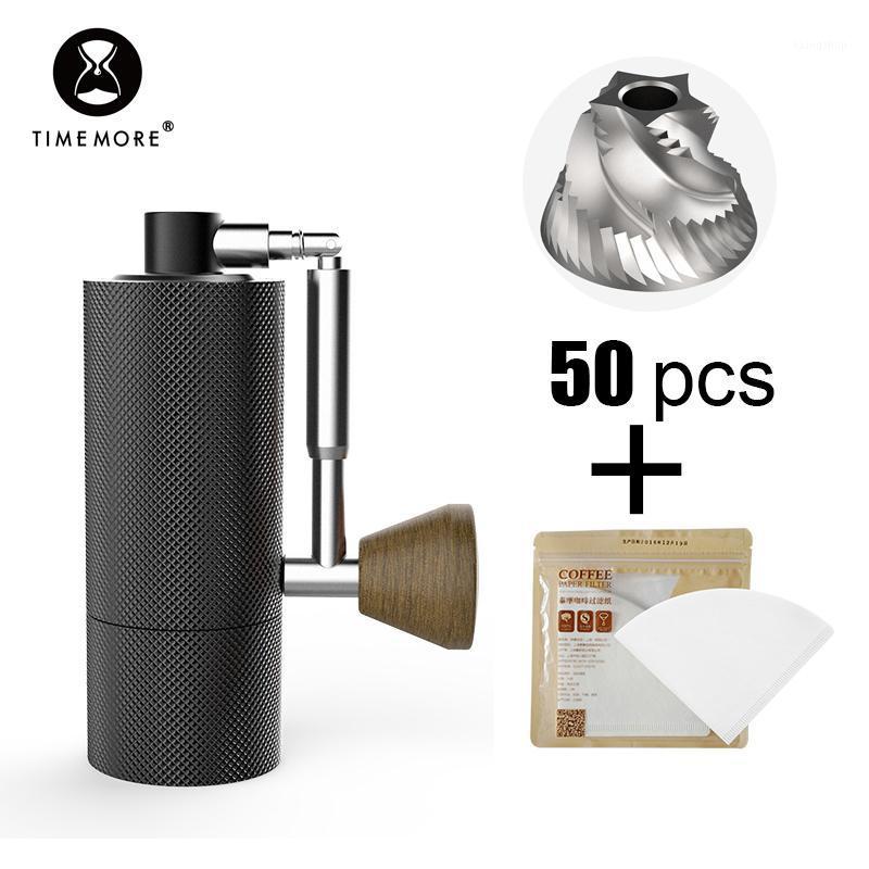 

TIMEMORE Store Coffee grinder burr for hand NANO plus giving Filter paper&cleaning brush adjustable steel core Mini portable1