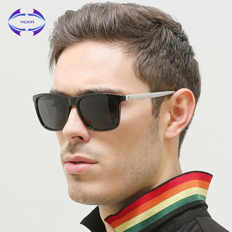 

Sunglasses VCKA TR90 Classic Vintage Retro Men Polarized Sun Glasses Driving UV400 Square Male Eyewear Gafas De Sol1