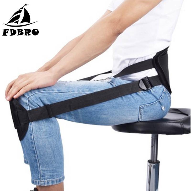 

FDBRO New Adjustable Sitting Posture Correction Belt Brace Shoulder Lumbar Clavicle Spine Back Support Belt Posture Corrector1, Black