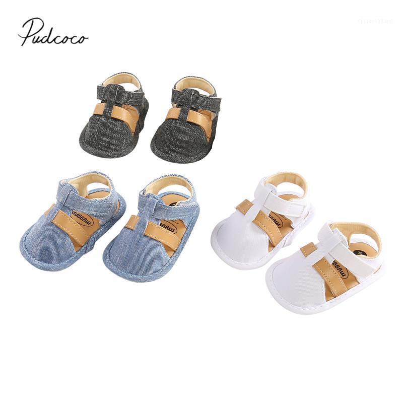 

Toddler Baby Girls Shoes Summer Cotton Flats Closed Toe Anti-Skid First Walkers Shoes -18M1, White