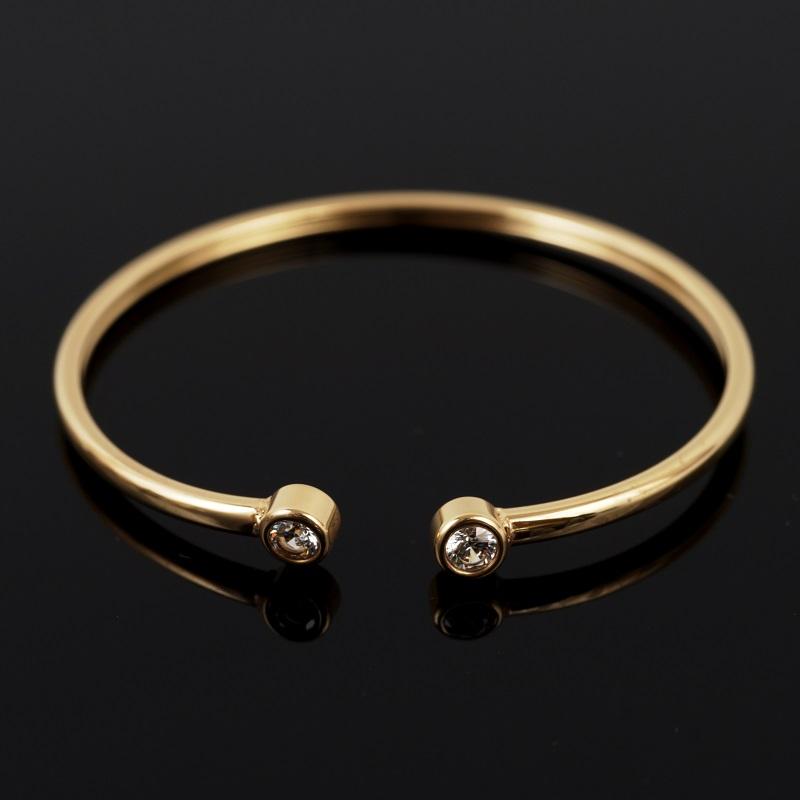 

Simple Rhinestone Adjustable Open Cuff Bangles For Women Men Jewellery Gifts Mens Bracelet Stainless Steel Fashion Jewelry