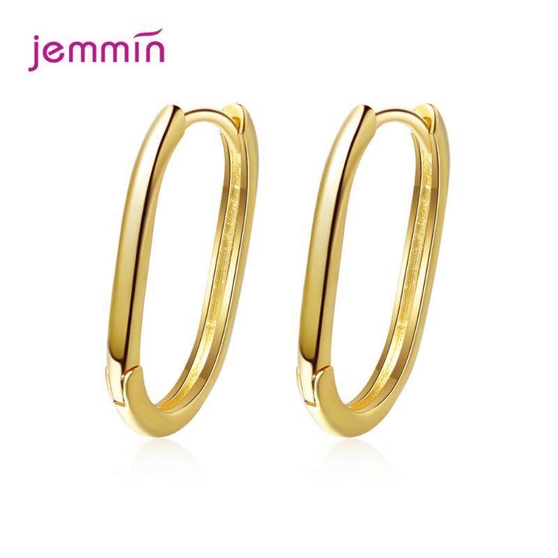 

Women New Summer Style Hoop Earrings For Sale Genuine 925 Sterling Silver Amazing Holiday Party Jewelry Gifts Big Promotion