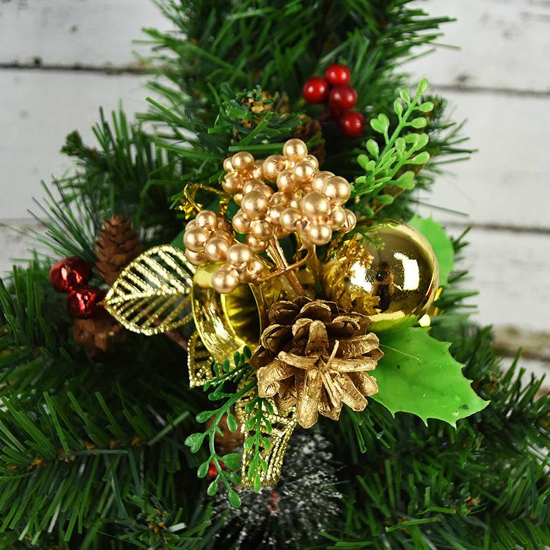 

Fake Pine Fruit Artificial Christmas Flower Branch Christmas Decorations for Home New Year Party Xmas Tree Decoration Flowers, B02