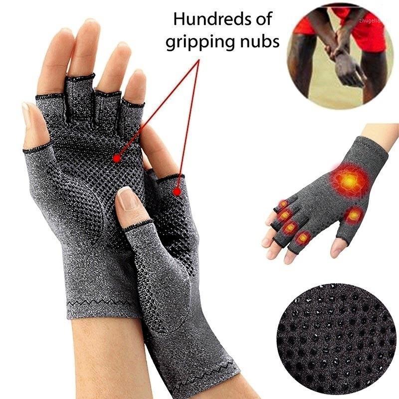 

Arthritis Gloves Elastic Durable Cotton Gray 3 Size Riding Glove Accessories Rehabilitation Glove Rheumatoid Hands Ache Pain1, As pic