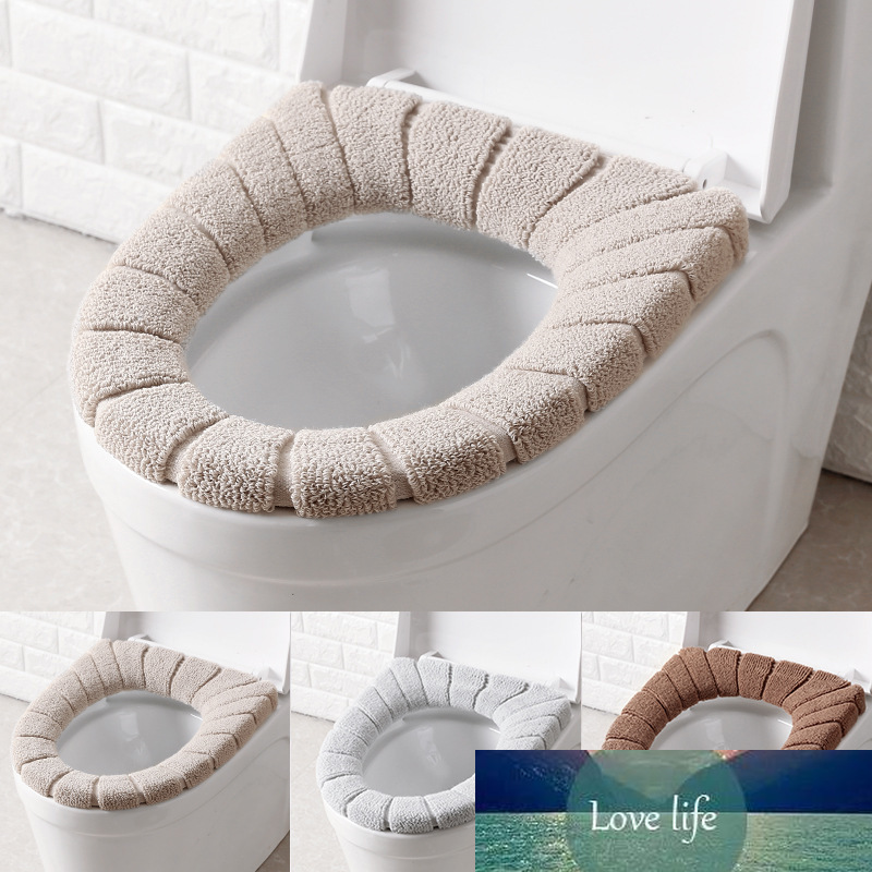 

1pc Toilet Seat Cover 30CM Household Universal Warmer Soft Washable Cushion For Bathroom Toilet Closestool Mat Seat Case