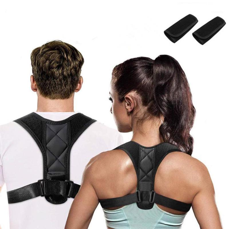 

Posture Corrector For Men Women Back Brace Clavicle Support Adjustable Back Straightener Posture Correction1, Shoulder pads