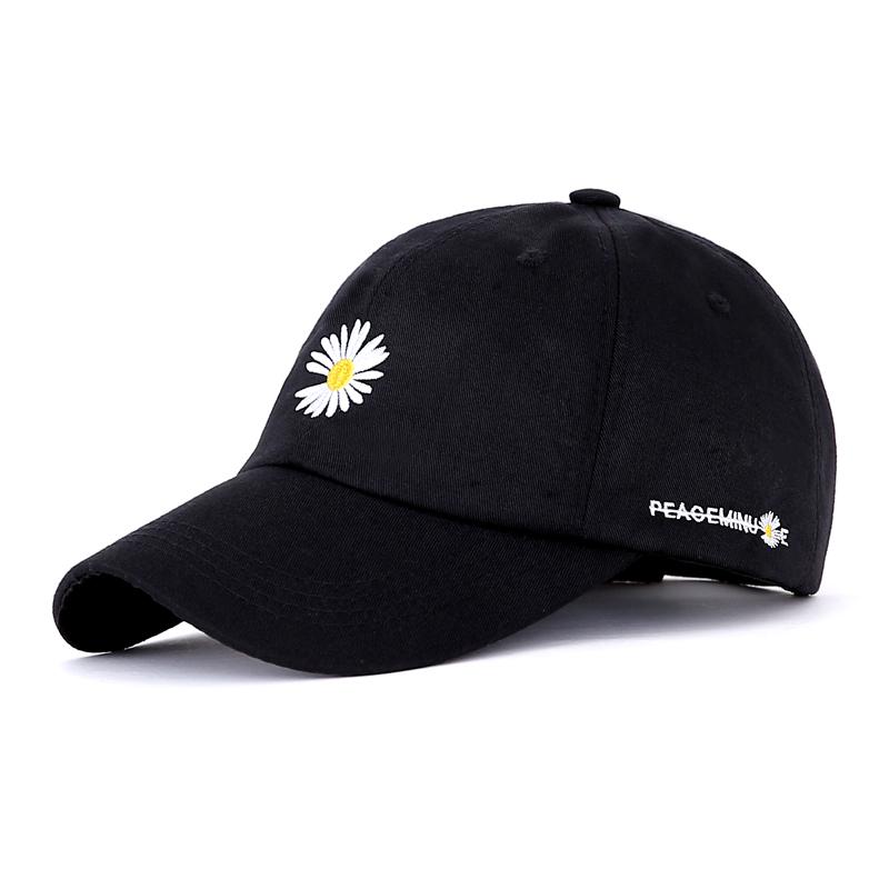 

Women's baseball Cap fashion outdoor embroidered hat, Black