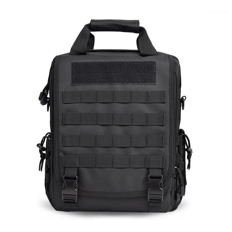 

TAK YIYING Hiking&Camping single shoulder bags men's Tactical handy bags Tactical Backpack1, Black