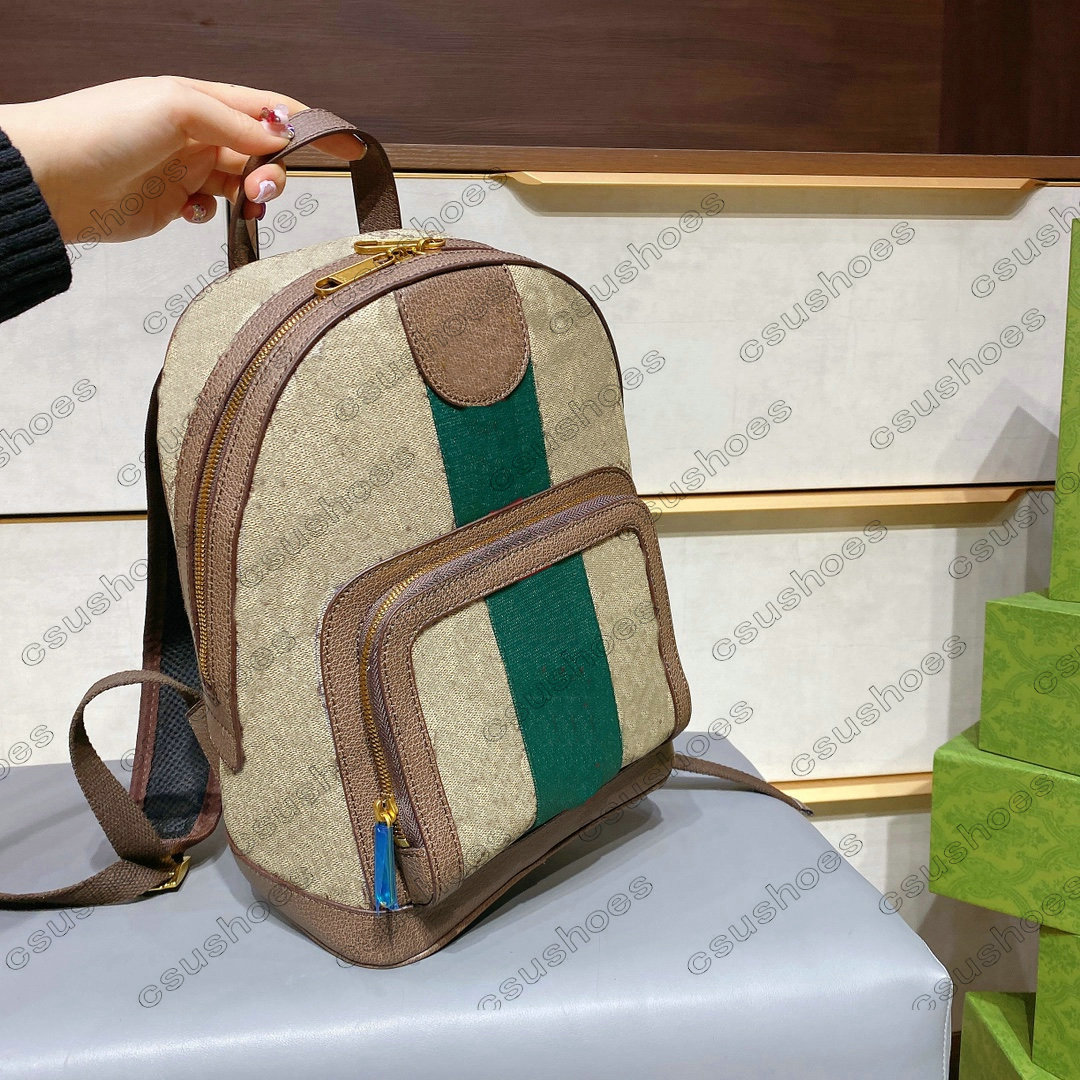 

Mens Ophidia Flora Small Backpack bag Womens Stripes Backpack Wallet Briefcase Handbag Travel Bag Oxidized Luggage Business Totes 547965