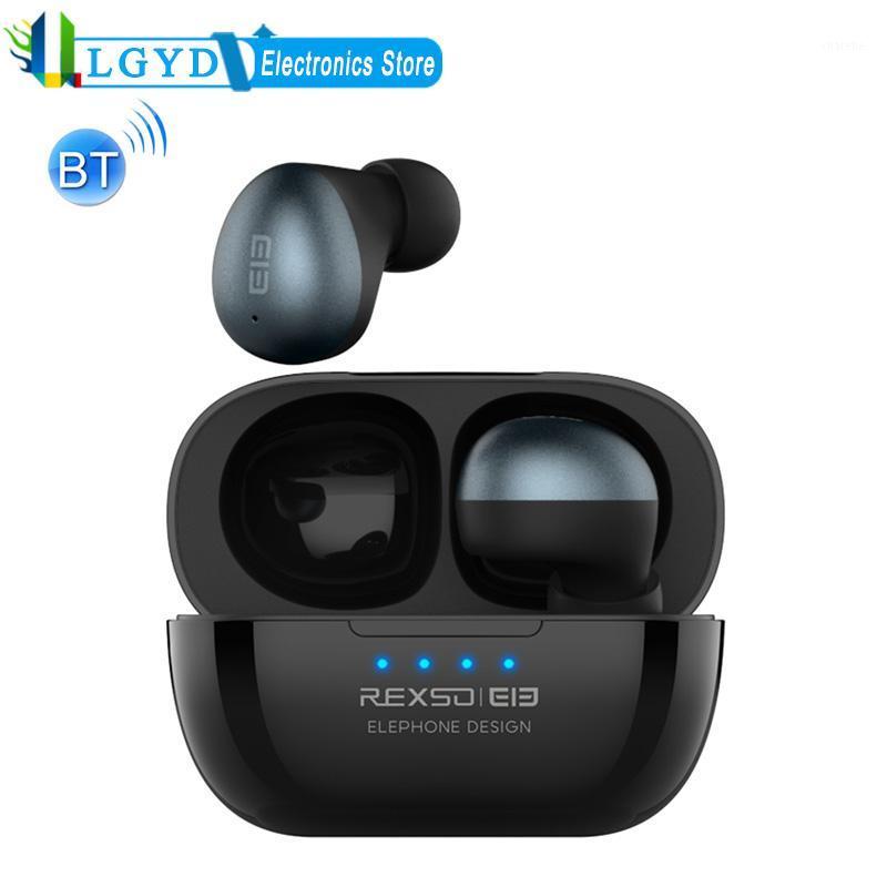 

ELEPHONE Elepods S TWS IPX5 Waterproof Bluetooth 5.0 Earset Smart Noise Reduction Wireless Bluetooth Earphone with Charging Case1, White