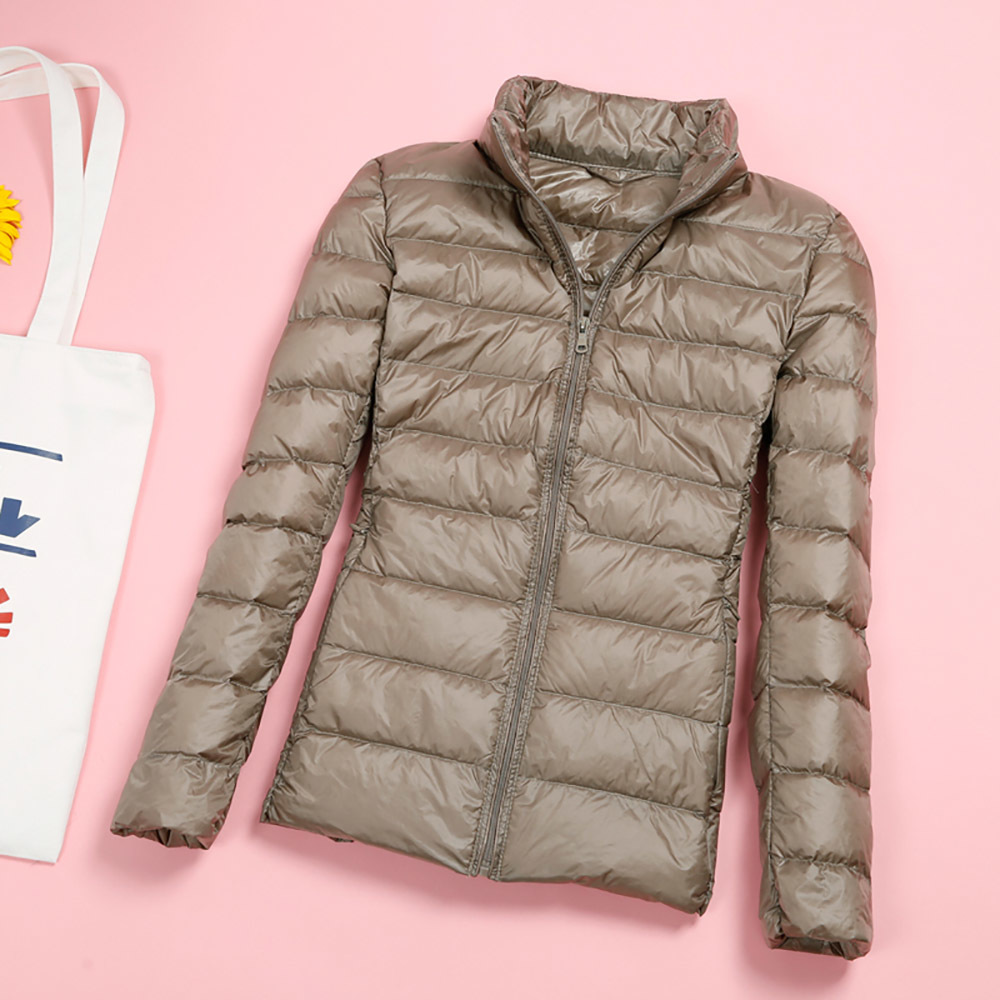 

2020 6xl Plus Size 7xl Outwear Warm Women' Basic Jacket 2020 Winter Coat Duck Down Ultra Light Female Laptop Thin to Wind 2xl7