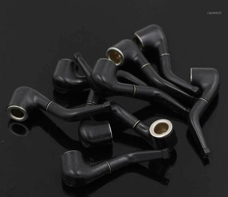

Mini Small Pipes Portable Plastic Tobacco Pipe Fashion Creative Black Filter Pipe Cigarette Holder Smoking Accessories Plastic Crafts1