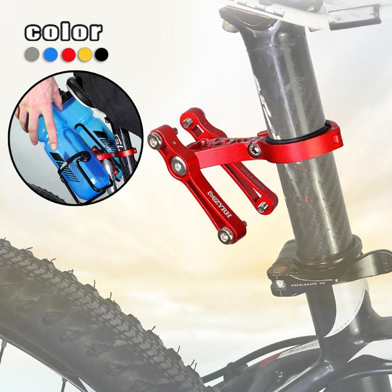 

Aluminum Alloy Bike Cycling Bicycle Double Bottle Cage Adjustable Water Bottle Mount Rack Holder Mount For Mountain Bike Cage
