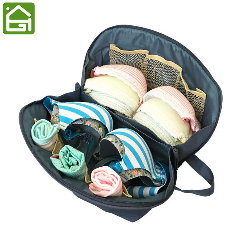 

Waterproof Travel Luggage Packing Cube Lingerie Bra Storage Case Underwear Socks Organizer Bag