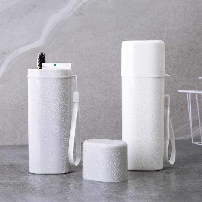 

Nordic Bathroom Toothbrush Storage Case Box Travel Camping Portable Toothbrush Holder Case Tooth Brush Storage Para Banheiro