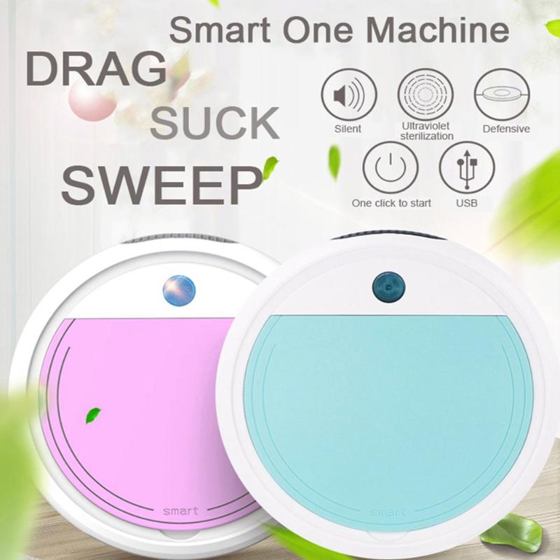 

Ultraviolet Rays Sterilization Cleanliness Convenient Four In One Intelligent Sweeper Household Sweeping Robot