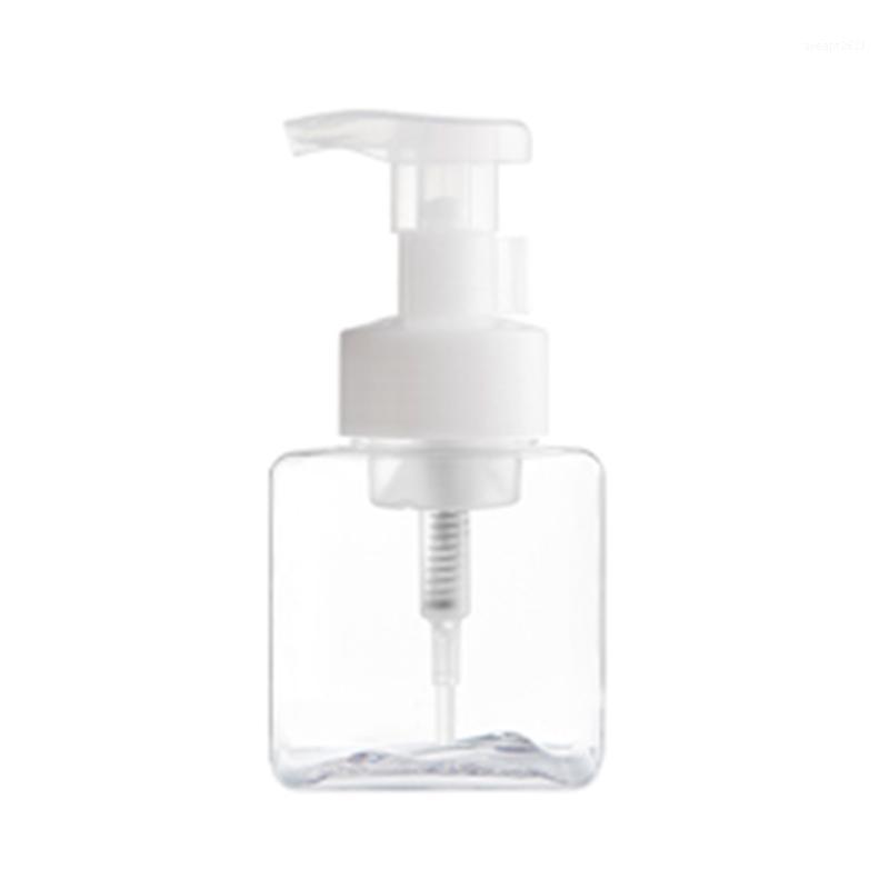 

250ml Square Foaming Soap Pump Shampoo Dispenser Lotion Liquid Foam Bottle Container batn kitchen travel tool storage bottle1