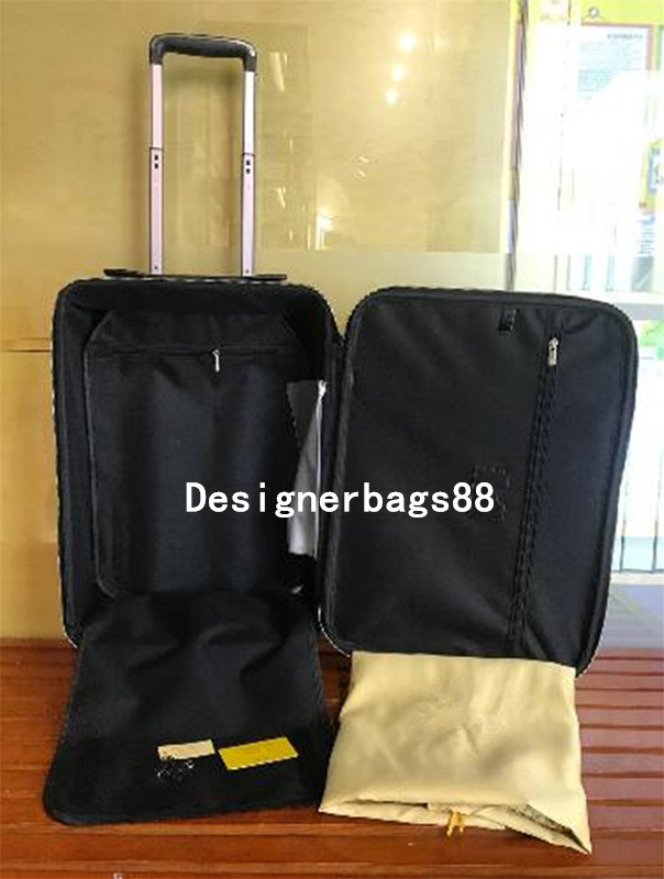 

Newset Travel Luggage 20 24 inch Men Women Suitcase Trunk Bag Flowers Letters Purse Rod Box Suitcase Spinner Universal Wheel Duffel