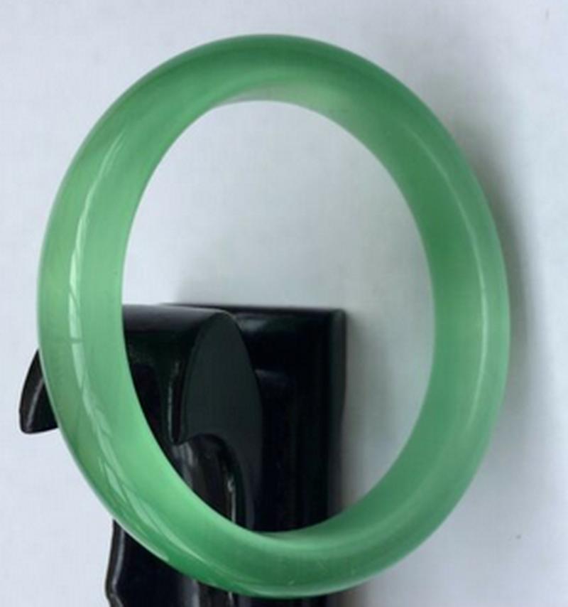 

Bangle Natural 60mm Lavender Nephrite/Gem Bracelet