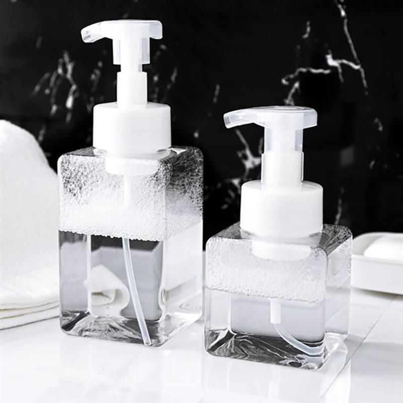 

250ML/400ML Foaming Soap Dispenser Multipurpose Hand Soap Dispenser Foaming Pump Bottle Clear Refillable Bottles